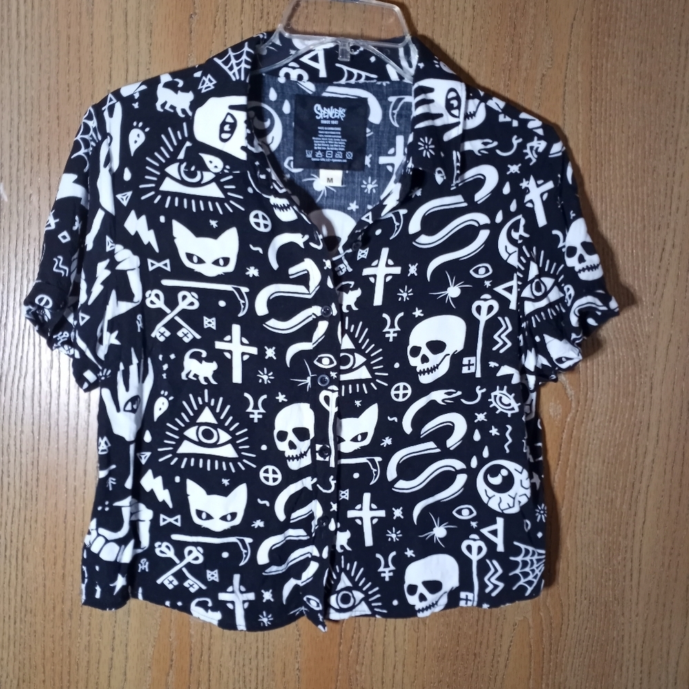 Black Button up